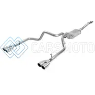 AFE 49-34104-P VULCAN SERIES 3IN-2-1/2IN 304 SS CAT-BACK 2019 GM SILVERADO 1500 V8-5.3L W/ POLISHED TIPS
