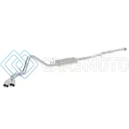 AFE 49-34109-P VULCAN SERIES 3IN 304SS EXHAUST CAT-BACK W/ POL TIPS 2019 GM SILVERADO / SIERRA 1500 L4-2.7L (T)