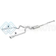 AFE 49-34110-P VULCAN SERIES 3-2.5IN 304SS EXH CAT-BACK W/ POL TIPS 2019 GM SILVERADO/SIERRA 1500 L4-2.7L (T)