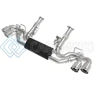 AFE 49-34124-P MACH FORCE-XP 3IN TO 2-1/2IN 304SS CAT-BACK 2020 CHEVY CORVETTE (C8) 6.2L - POLISHED TIP