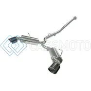 AFE 49-36023-C TAKEDA EXHAUST AXLE-BACK 13-15 SCION FRS / SUBARU BRZ 304SS CARBON FIBER DUAL TIPS EXHAUST