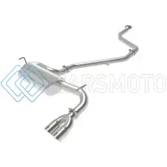 AFE 49-36047-P POWER TAKEDA 2IN TO 2-1 304 SS CAT-BACK EXHAUST W/ POLISHED TIPS 11-17 LEXUS CT200H 1.8L