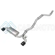 AFE 49-36050-B POWER TAKEDA 2021 TOYOTA SUPRA 2.0L (T) 2.5IN-3IN 304 SS CB EXHAUST W/ BLACK TIPS