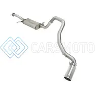 AFE 49-36115-P MACH FORCE-XP 2-1/2IN CAT-BACK EXHAUST SYSTEM W/ POLISHED TIP 01-19 NISSAN PATROL V6 4.8L