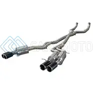 AFE 49-36317-C MACHFORCE XP EXHAUST 304SS CAT-BACK W/ CARBON FIBER TIPS 12-13 BMW M5 (F10) V8 4.4L (TT)