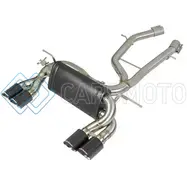AFE 49-36338-1C MACH FORCE-XP 2-1/2IN STAINLESS STEEL AXLE BACK EXHAUST W/CF 15-19 BMW M3/M4 (F80/82/83)