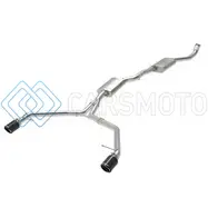 AFE 49-36438-C MACH FORCE-XP 13-16 AUDI ALLROAD L4 SS CAT-BACK EXHAUST W/ CARBON TIPS