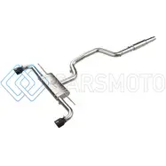 AFE 49-36454-B 22-24 VOLKSWAGEN GTI MACH FORCE-XP 3 TO 2-1/2 IN STAINLESS STEEL CAT-BACK EXHAUST W/BLACK TIP