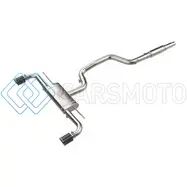 AFE 49-36454-C 22-24 VOLKSWAGEN GTI MACH FORCE-XP 3 TO 2-1/2 IN STAINLESS STEEL CAT-BACK EXHAUST W/CARBON TIPS