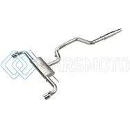 AFE 49-36454-P 22-24 VOLKSWAGEN GTI MACH FORCE-XP 3 TO 2-1/2 IN STAINLESS STEEL CAT-BACK EXHAUST W/POLISHED TIP