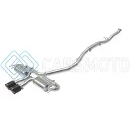 AFE 49-36624-C TAKEDA 3IN 304 SS CAT-BACK EXHAUST SYSTEM W/CF TIPS 17-20 HONDA CIVIC SPORT L4-1.5L (T)