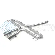 AFE 49-36625-P TAKEDA 2-1/2IN 304 SS AXLE-BACK EXHAUST W/POLISHED TIPS 17-20 HONDA CIVIC SPORT L4-1.5L (T)