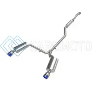 AFE 49-36629-L 09-14 ACURA TSX L4 2.4L TAKEDA 2-1/2IN TO 2-1/4IN 304 SS CAT-BACK EXHAUST SYSTEM W/BLUEFLAME TIP