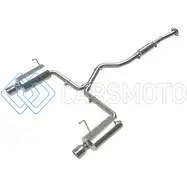 AFE 49-36804-P SUBARU FORESTER XT 14-18 H4-2.5L TAKEDA 2-1/2IN TO 2-1/4IN 304 SS CAT-BACK- POLISHED TIP