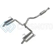 AFE 49-36805 SUBARU OUTBACK 20-23 H4-2.4L TAKEDA 2-1/2 IN TO 2-1/4 IN 304 STAINLESS STEEL CAT-BACK EXHAUST