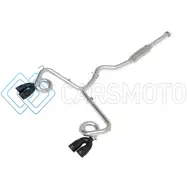 AFE 49-36810-B SUBARU WRX/STI 15-21 H4-2.0/2.5L TAKEDA 3IN TO 2-1/2IN STAINLESS CAT-BACK EXHAUST W/ BLACK TIP