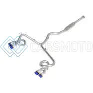 AFE 49-36810-L SUBARU WRX/STI 15-21 H4-2.0/2.5L TAKEDA 3IN TO 2-1/2IN STNLSS CAT-BACK EXHAUST W/ BLUE FLAME TIP