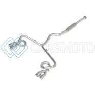 AFE 49-36810-P SUBARU WRX/STI 15-21 H4-2.0/2.5L TAKEDA 3IN TO 2-1/2IN STNLSS CAT-BACK EXHAUST W/ POLISHED TIP