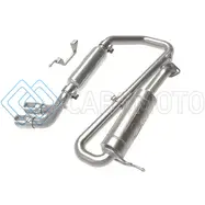 AFE 49-37020-P 18-21 SUZUKI JIMNY TAKEDA 2-1/4IN. 304 SS CAT-BACK EXHAUST W/ POLISHED TIP