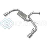 AFE 49-37027-P TAKEDA 22-23 HYUNDAI ELANTRA N L4-2.0L (T) 3IN 304 SS AXLE-BACK EXHAUST W/ POLISHED TIPS