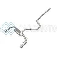 AFE 49-37028-P TAKEDA 22-23 HYUNDAI ELANTRA N L4-2.0L (T) 3IN 304 SS CAT-BACK EXHAUST W/ POLISHED TIPS