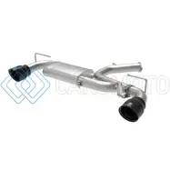 AFE 49-37029-B 21-22 HYUNDAI VELOSTER N L4-2.0L TAKEDA 3IN 304 SS AXLE-BACK EXHAUST SYSTEM W/ BLACK TIP