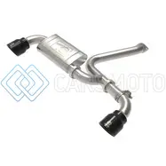 AFE 49-37032-B 22-23 HYUNDAI KONA N L4 2.0L (T) TAKEDA 3IN SS AXLE-BACK EXHAUST SYSTEM W/ BLACK TIPS
