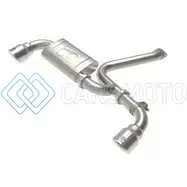 AFE 49-37032-P 22-23 HYUNDAI KONA N L4 2.0L (T) TAKEDA 3IN 304 SS AXLE-BACK EXHAUST SYSTEM W/ POLISHED TIPS