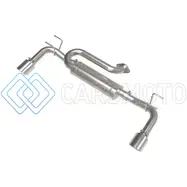 AFE 49-37036-P 2023+ MAZDA CX-50 TAKEDA 2.5IN 304 SS AXLE-BACK EXHAUST SYSTEM W/ POLISHED TIPS