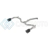 AFE 49-37037-C TAKEDA 20-21 KIA FORTE GT 1.6L (T) 3IN TO 2.5IN SS AXLE-BACK EXHAUST SYSTEM W/ CARBON FIBER TIPS
