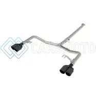 AFE 49-37043-C TAKEDA 21-24 KIA K5 GT L4-2.5L (T) SS AXLE-BACK EXHAUST SYSTEM W/ CARBON FIBER TIPS