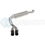 AFE 49-42082-B POWER REBEL SERIES 3.5IN SS CAT BACK EXHAUST W/BLACK TIPS 19-21 RAM V8-6.4L HEMI