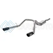 AFE 49-44111-B APOLLO GT SERIES 3 IN 409 SS CAT-BACK EXHAUST SYSTEM W/ BLACK TIP GM SIERRA 1500 09-18