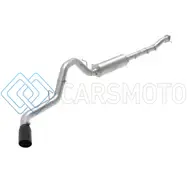 AFE 49-44123-B APOLLO GT SERIES 4IN 409SS CAT-BACK 20-21 GM 2500/3500HD V8-6.6L L8T - BLACK TIP