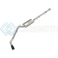 AFE 49-44141-B 23-25 GM COLORADO/CANYON L4-2.7L (T) APOLLO GT SERIES 3IN 409 SS CAT-BACK EXHAUST W/ BLK TIP