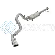 AFE 49-46003-1P MACH FORCE XP 3IN SS CAT-BACK SINGLE SIDE EXIT EXHAUST W/POLISHED TIPS 07-14 TOYOTA FJ CRUISER
