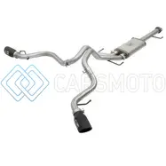 AFE 49-46029-B MACH FORCE-XP 3IN - 2.5IN SS CAT-BACK DUAL EXHAUST W/BLACK TIPS 07-14 TOYOTA FJ CRUISER 4.0L
