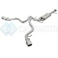AFE 49-46029-P MACH FORCE-XP 3IN - 2.5IN SS CAT-BACK DUAL EXHAUST W/POLISHED TIPS 07-14 TOYOTA FJ CRUISER 4.0L