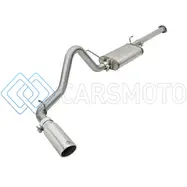 AFE 49-46031-P MACH FORCE XP CAT-BACK STAINLESS STEEL EXHAUST SYST W/POLISHED TIP TOYOTA TACOMA 05-12 L4-2.7L