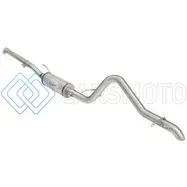 AFE 49-48055 MACHFORCE XP 2.5IN SS-409 CAT-BACK EXHAUST 07-16 JEEP WRANGLER (JK) V6-3.6L/3.8L (2-4 DOOR)