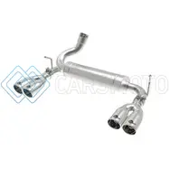 AFE 49-48086-P REBEL SERIES 2.5IN 409 SS AXLE-BACK EXHAUST POLISHED 07-18 JEEP WRANGLER (JK) V6-3.6L/3.8L