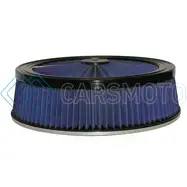 AFE 18-31404 MAGNUMFLOW AIR FILTERS ROUND RACING P5R A/F TOP RACER 14D X 4H (BLK/BLUE)