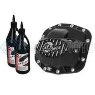 AFE 46-71011B 18-23 JEEP WRANGLER JL PRO SERIES (DANA M186) FRONT DIFF COVER W/ OIL - BLACK
