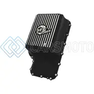 AFE 46-71220B 20-21 FORD TRUCK W/ 10R140 TRANSMISSION PAN BLACK POWER STREET SERIES W/ MACHINED FINS