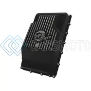 AFE 46-71330B 17-24 FORD F-150 10R60/10R80 PRO SERIES REAR TRANSMISSION PAN BLACK W/ MACHINED FINS