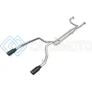 AFE 49-32084-B VULCAN SERIES 3IN 304SS CAT-BACK EXHAUST 21+ RAM 1500 TRX V8-6.2L W/ BLACK TIPS