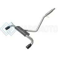 AFE 49-33142-B FORD BRONCO SPORT 21-22 L3-1.5L (T)/L4-2.0L (T) VULCAN CAT-BACK EXHAUST SYSTEM- BLACK TIPS