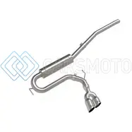 AFE 49-33144-P 22-23 FORD MAVERICK ECOBOOST L4 2.0L(T) REBEL SERIES 2-1/2IN 304 SS CAT-BACK W/ POLISHED TIP