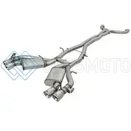 AFE 49-34069-P MACHFORCE XP 3IN 304 STAINLESS STEEL CAT-BACK EXHAUST 16-17 CHEVY CAMARO SS V8-6.2L