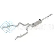 AFE 49-34138 GEMINI XV 3IN 304 SS CAT-BACK EXHAUST W/ CUTOUT 19-21 GM SILVERADO/SIERRA 1500 V8